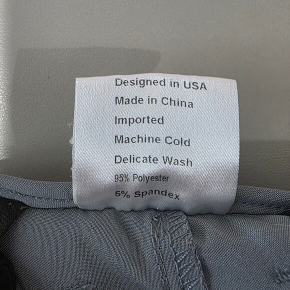 Primo Golf grey athletic golf pants joggers with zip ankle - 32S 32 short - Picture 6 of 6